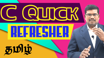 C Quick Refresher